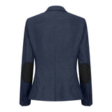 TPW52 - Women's Navy 3 Piece Prince Of Wales Check Suit