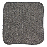 281 - Men's Oak Herringbone Tweed Wool Tie & Handkerchief 2"