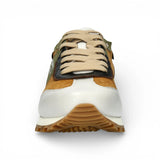 Aglae 02 - Men's Tan White Leather Sneakers