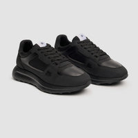 Albany - Men's Black Breathable Mesh Casual Sneakers