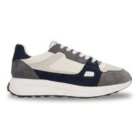 Albany - Men's Grey Breathable Mesh Casual Sneakers