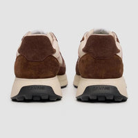 Albany - Men's Tan Brown Breathable Mesh Casual Sneakers