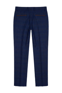 Alex - Men's Navy Trousers