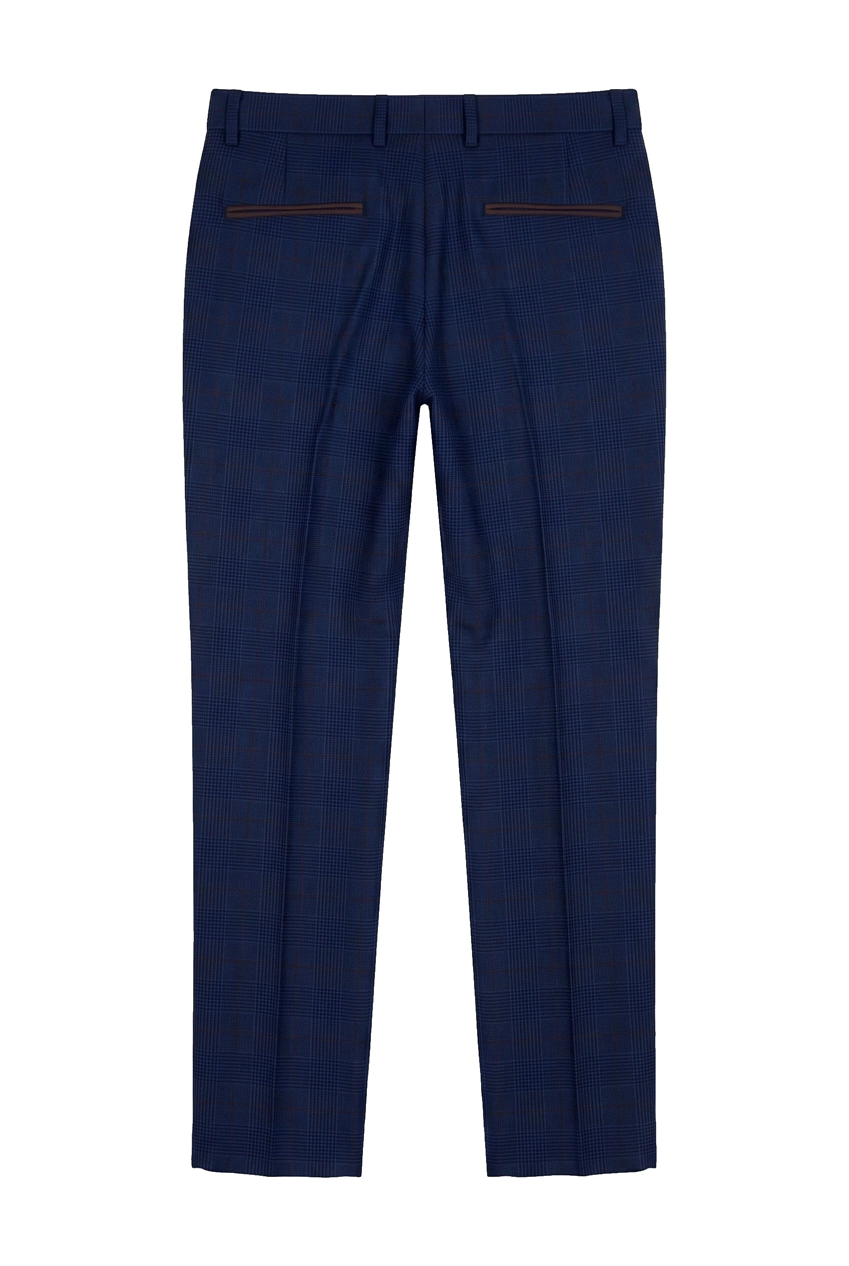 Alex - Men's Navy Trousers
