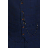 Alex - Men's Navy Waistcoat