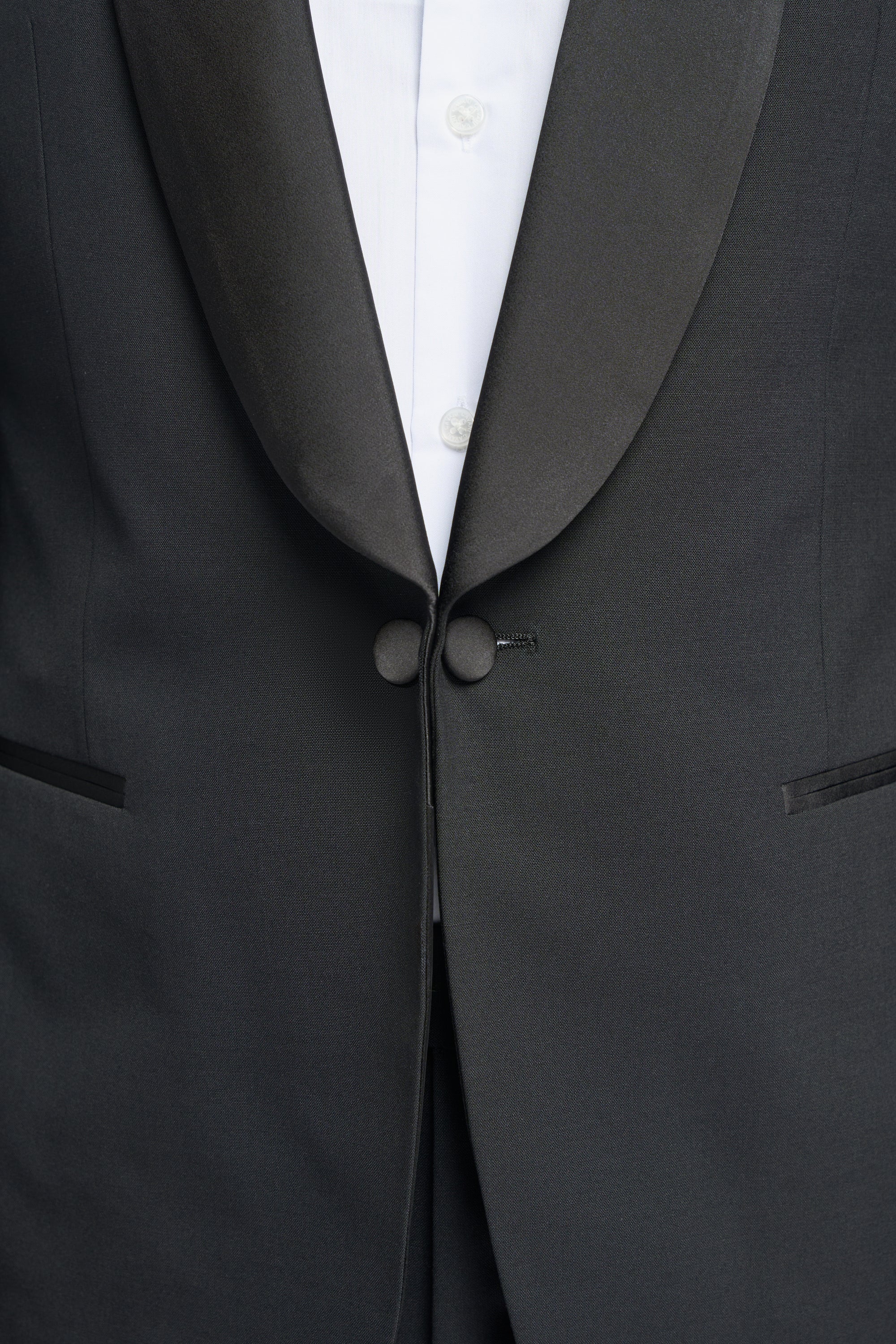 Aspen - Men's Black Tuxedo 2 Piece Wedding Suit