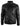 Mens Real Leather Jacket Biker Style Vintage Black Zipped Pockets Casual Fitted-Black