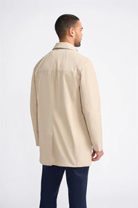 Barracuda - Men's Lightweight Classic Trench Coat Beige