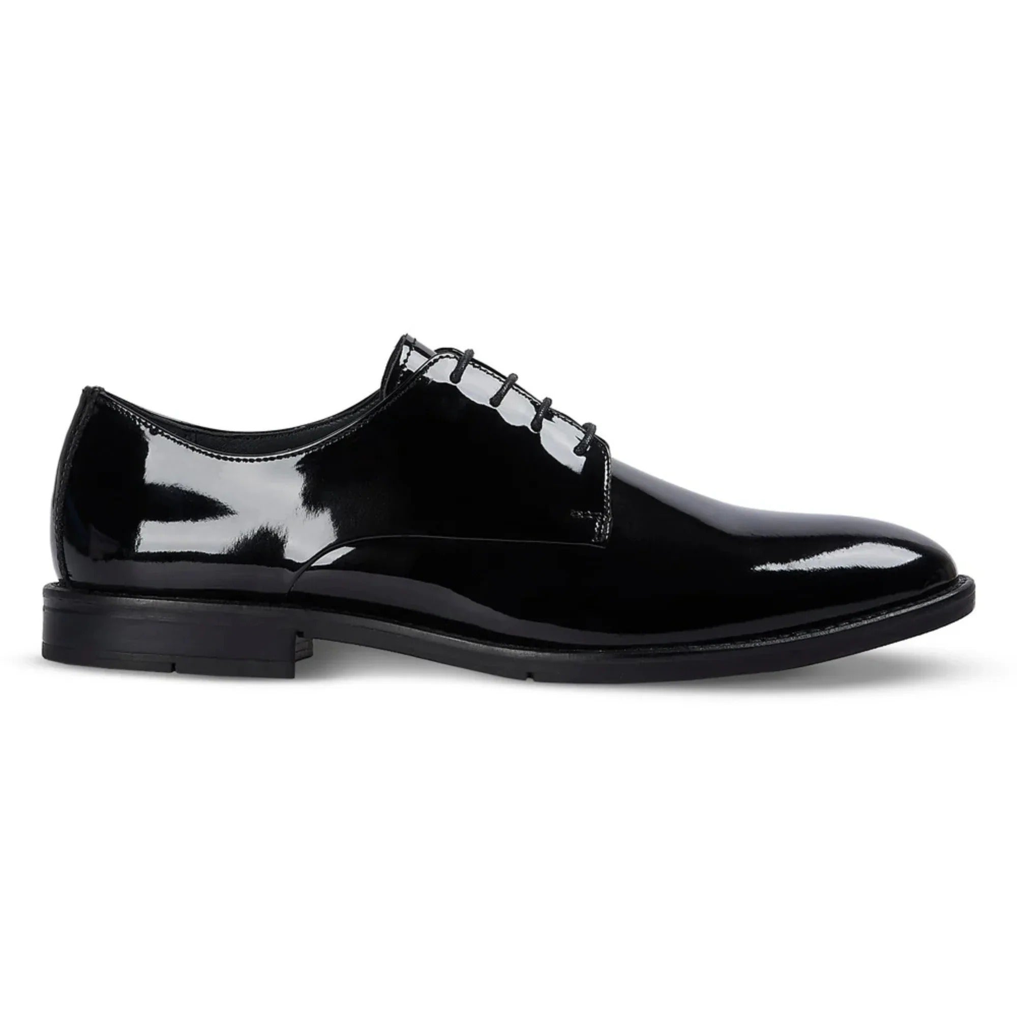 Beaumont - Men's Black Patent Leather Derby Shoes