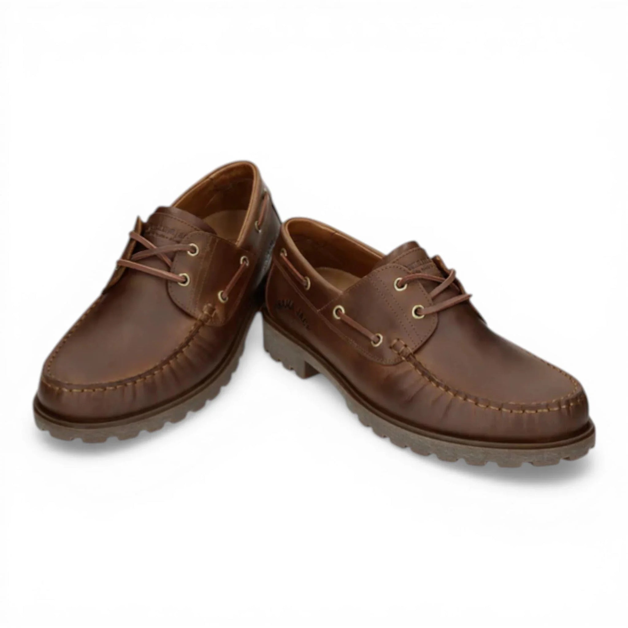 Boat C5 - Men's Waterproof Brown Leather Low-Cut Ankle Boots