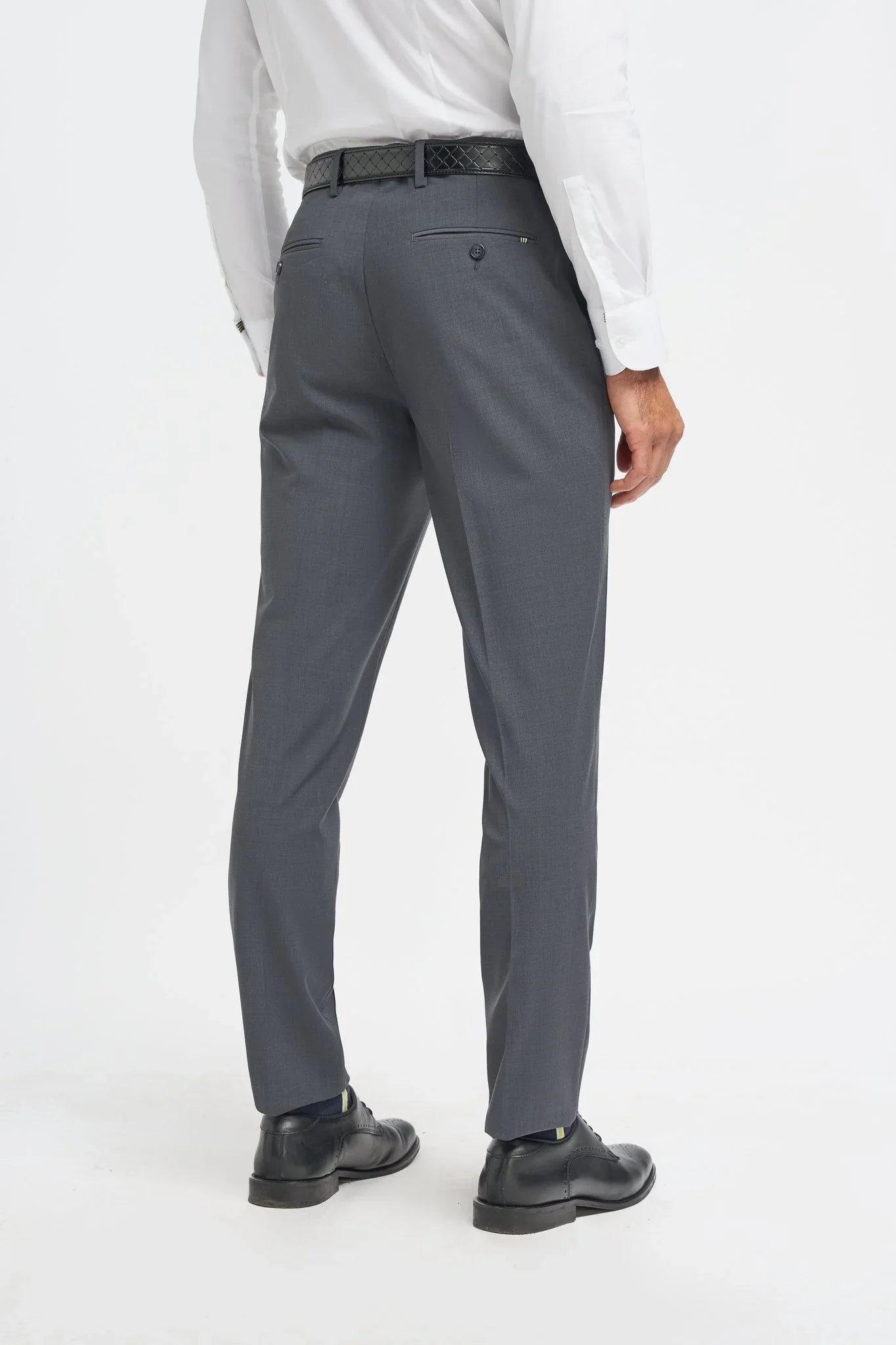 Bond - Men's Charcoal 3 Piece Tailored Fit Suit: Buy Online - Happy Gentleman Bond - Men's Charcoal 3 Piece Tailored Fit Suit: Buy Online - Happy Gentleman