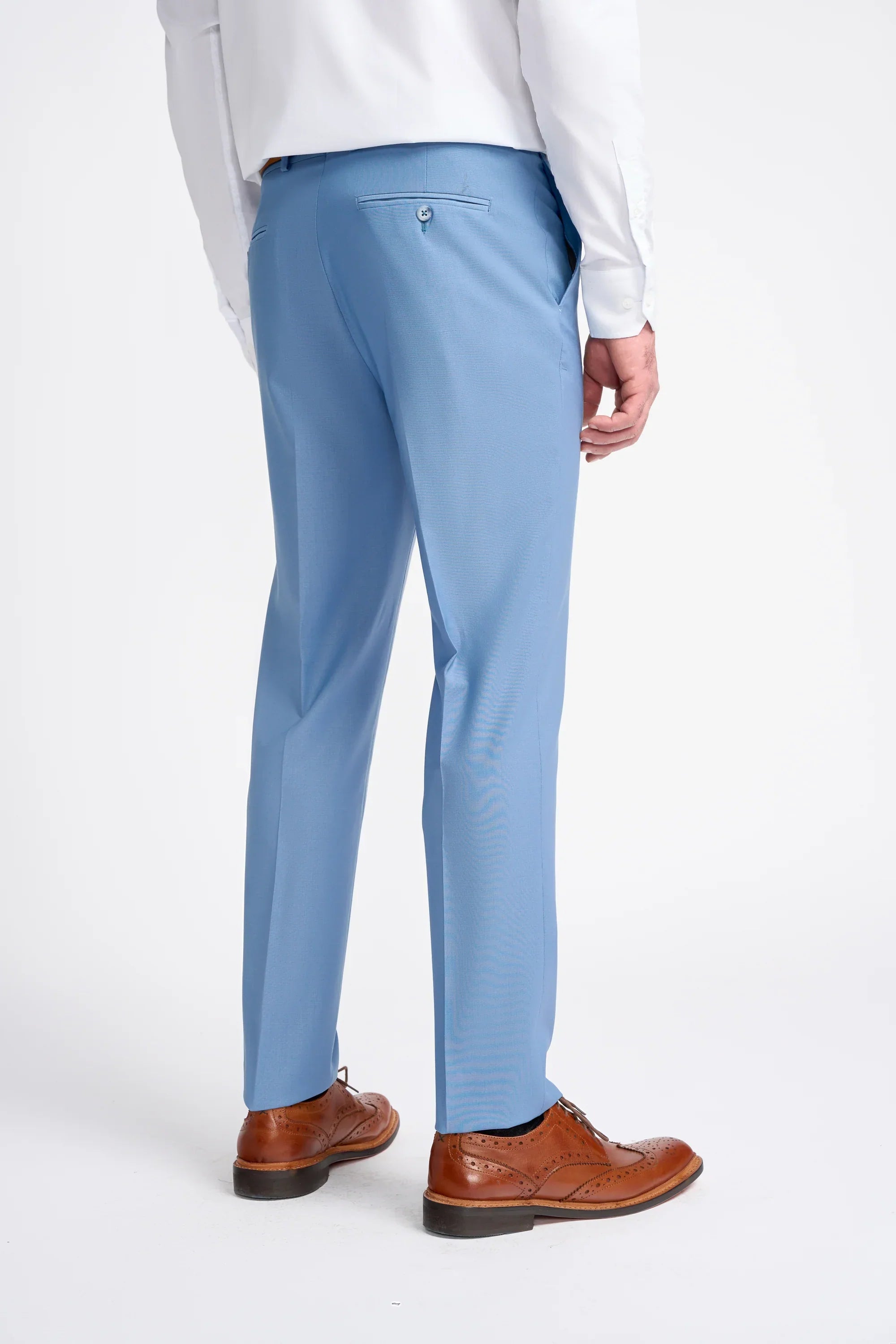 Bond - Men's Sky Blue Trousers Bond - Men's Sky Blue Trousers