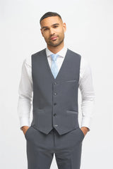 Bond - Men's Charcoal Waistcoat