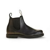 Booma 607 - Black Leather Chelsea Boots