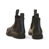 Booma 607 - Black Leather Chelsea Boots