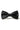 Bow Tie Black Satin Clip On Men's Boys Unisex Tuxedo Shirt