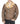 Mens Genuine Sheepskin Leather Cross Zip Flying Aviator Jacket Camel Brown Fur