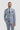Camden - Men's Blue 3 Piece Check Suit