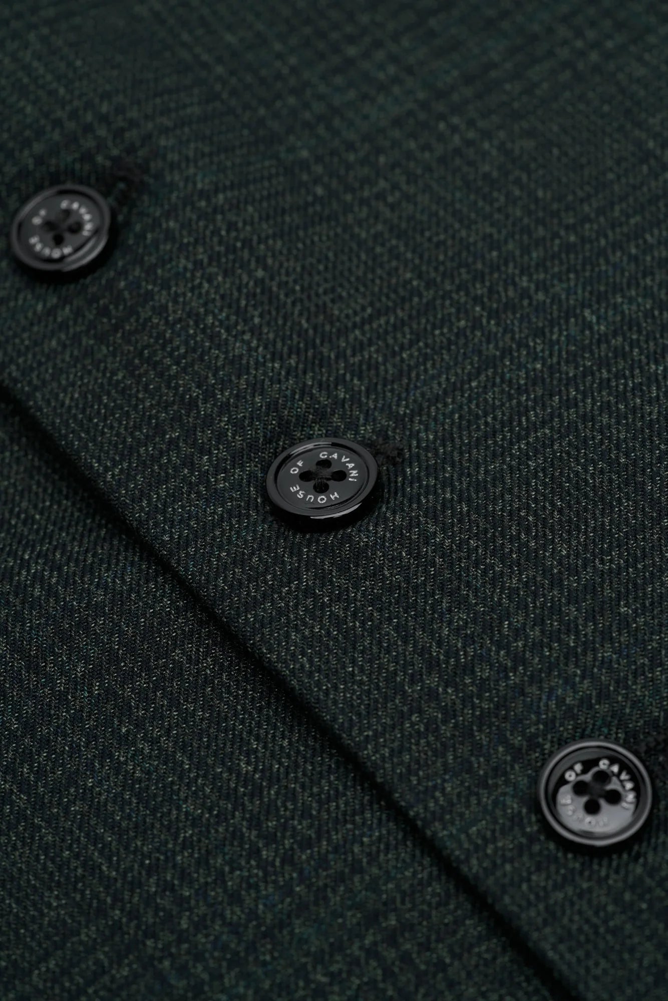 Caridi - Men's Olive Green Tweed Waistcoat