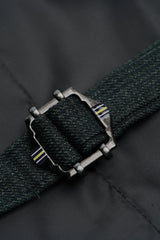 Caridi - Men's Olive Green Tweed Waistcoat