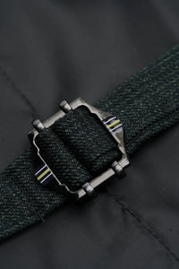 Caridi - Men's Olive Green Tweed Waistcoat