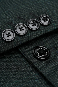 Caridi - Men's Olive Green Tweed Blazer