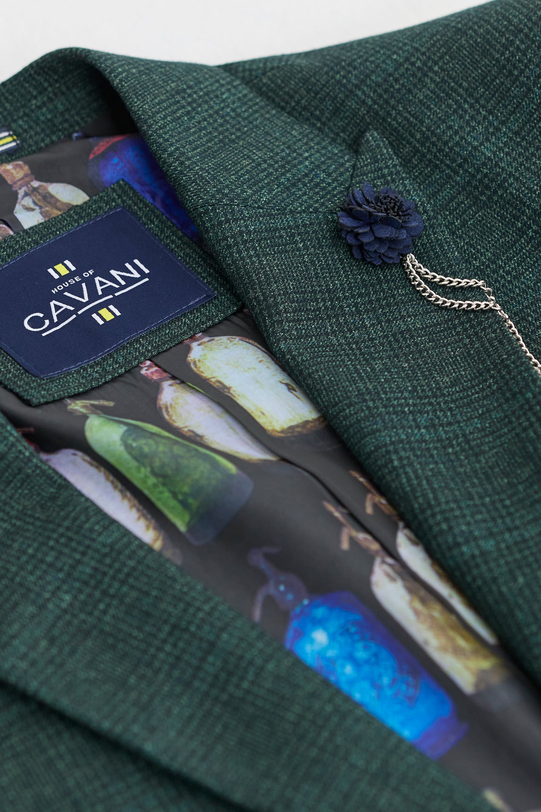 Mens 3 Piece Check Suit Tweed Olive Green Tailored Fit Wedding Peaky Classic