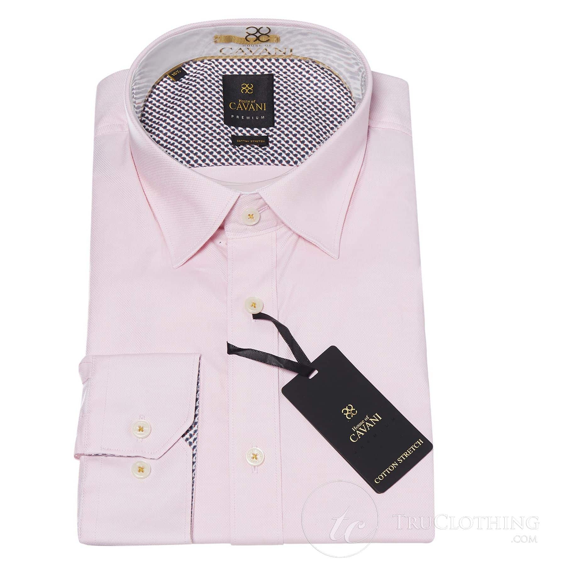 cavani dress shirts HOUSE OF CAVANI Dress Shirt 15,5 31 Mens Blue White Pattern