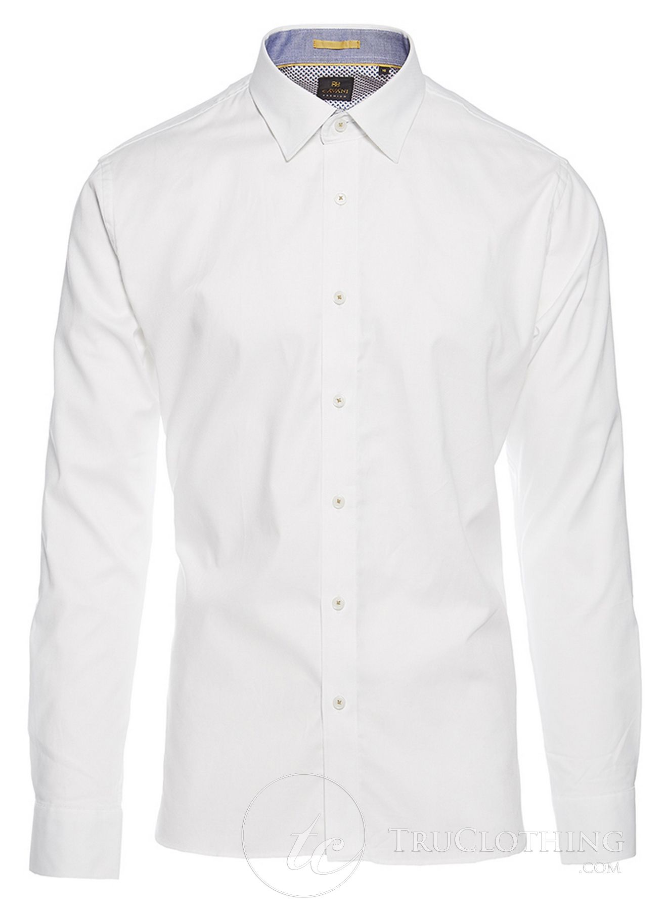 cavani dress shirts Cavani CV-65 - Men's Cotton Stretch Smart Shirt