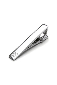 Cavani Satin Tie - Mens Matching Satin Silk Tie Hanky Hankerchief & Tie Clip Polka Dot Wedding Prom Office