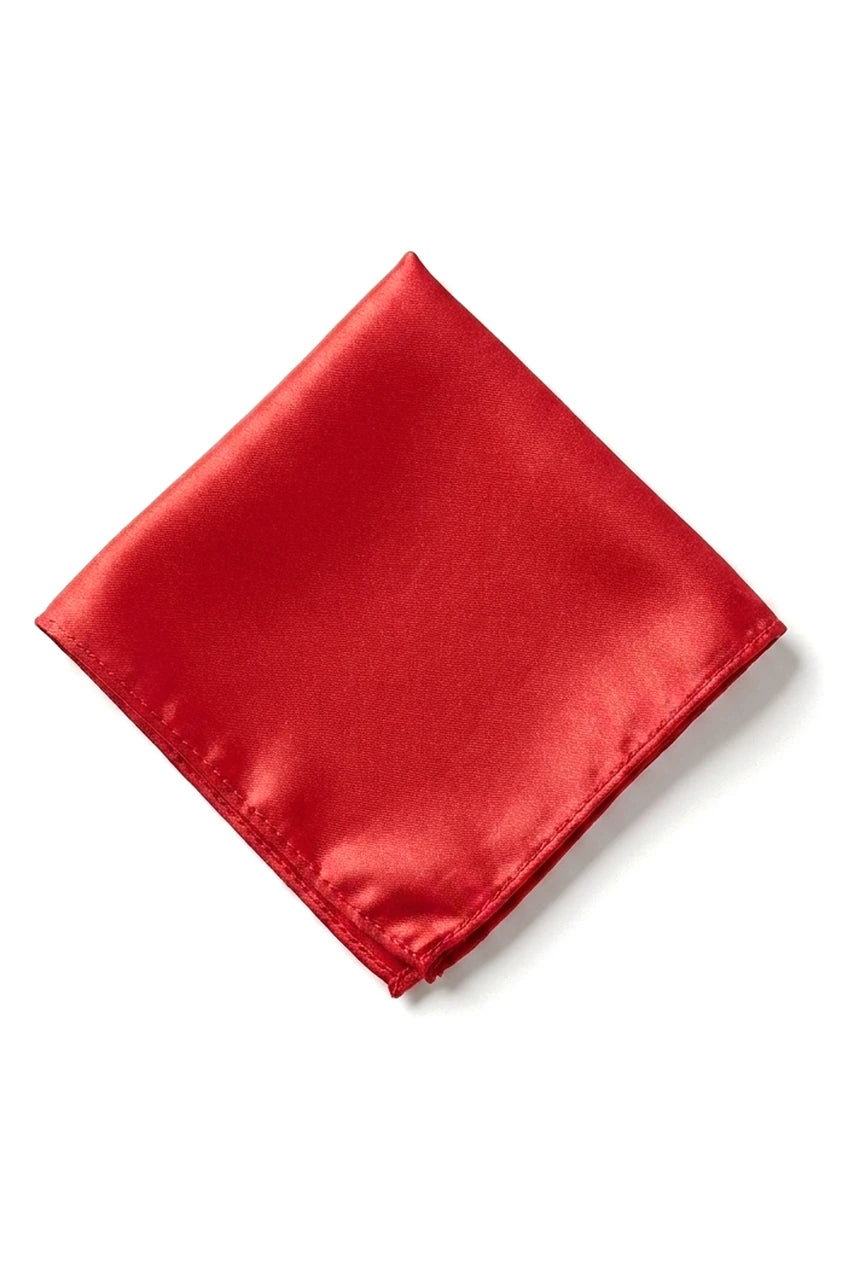 Cavani Satin Tie - Mens Matching Satin Silk Tie Hanky Hankerchief & Tie Clip Polka Dot Wedding Prom Office