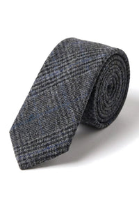 Compare Color Mens Tweed Herringbone Grey Tie Pocket Square Check Classic