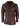 Mens Cross Zip Belted Timber Brown 3/4 Motorcycle Biker Long Leather Jacket CE Armour
