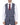 Mens Marc Darcy Blue Grey Red Check Waistcoat Smart Casual Tweed Slim Fit Drake