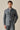Men’s Sage Green Smart Casual 2 Piece Suit Safari Style Stand Collar Stretch Set