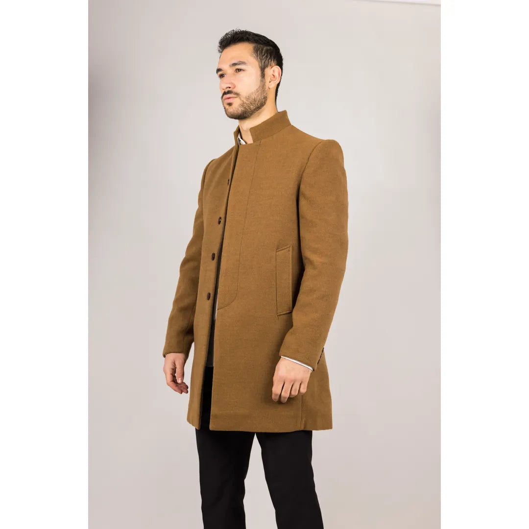 TODAYFUL Stand Collar Wool Coat