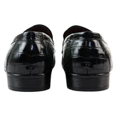 Men's Slip On Formal Green Loafers