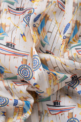 Mens Beige Navy Check Suit