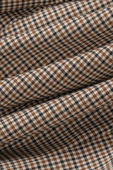 Mens Beige Navy Check Suit