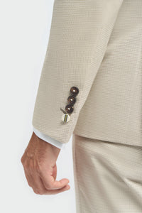Hampton - Men's Beige 3 Piece Suit