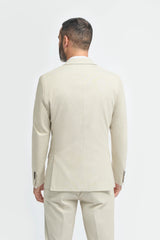 Hampton - Men's Beige Blazer