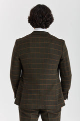 Harris - Green 3 Piece Wool Blend Tweed Suit for Men