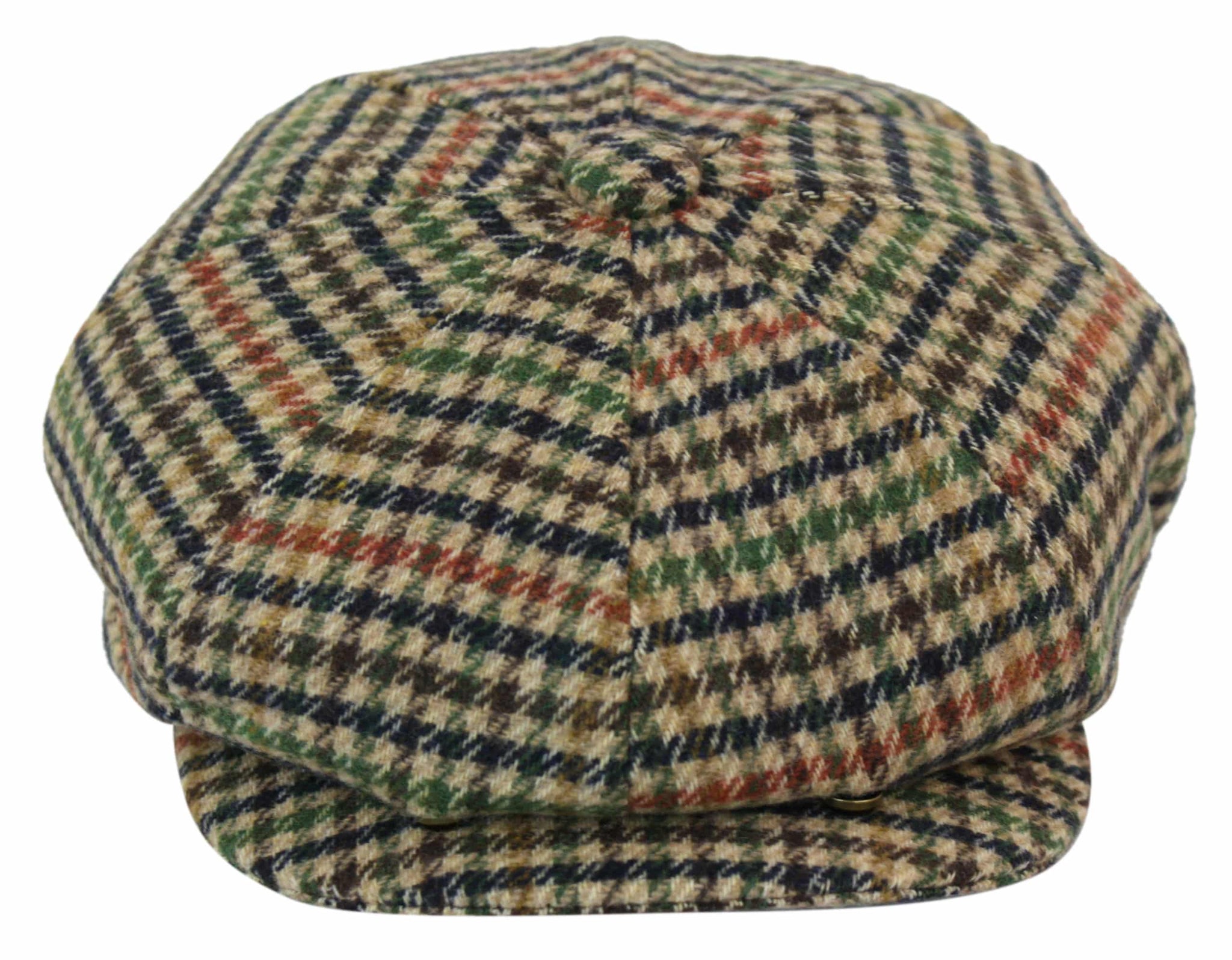 Men Classic Check Newsboy Cap