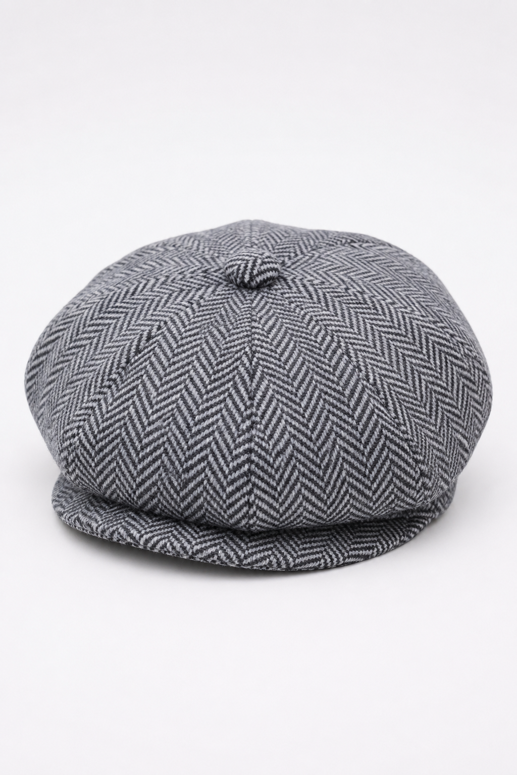 HT6316 - Mens Herringbone Tweed Shelby Newsboy Hat