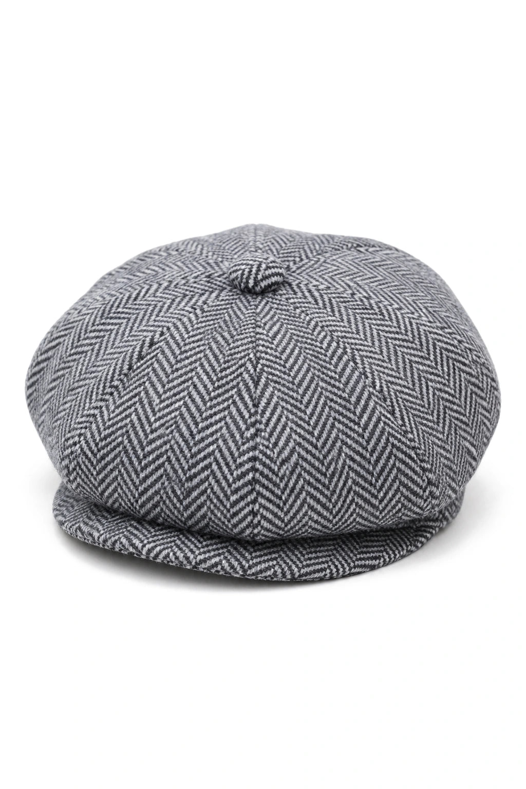 HT6316 - Mens Herringbone Tweed Shelby Newsboy Hat