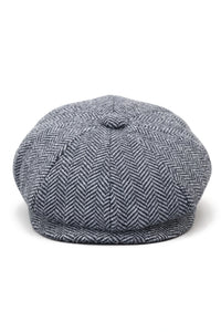 HT6316 - Mens Herringbone Tweed Shelby Newsboy Hat