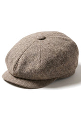 HT6364 - Mens Herringbone Tweed Newsboy Shelby Newsboy Hat