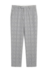 Hugo - Men's Check Grey Trouser
