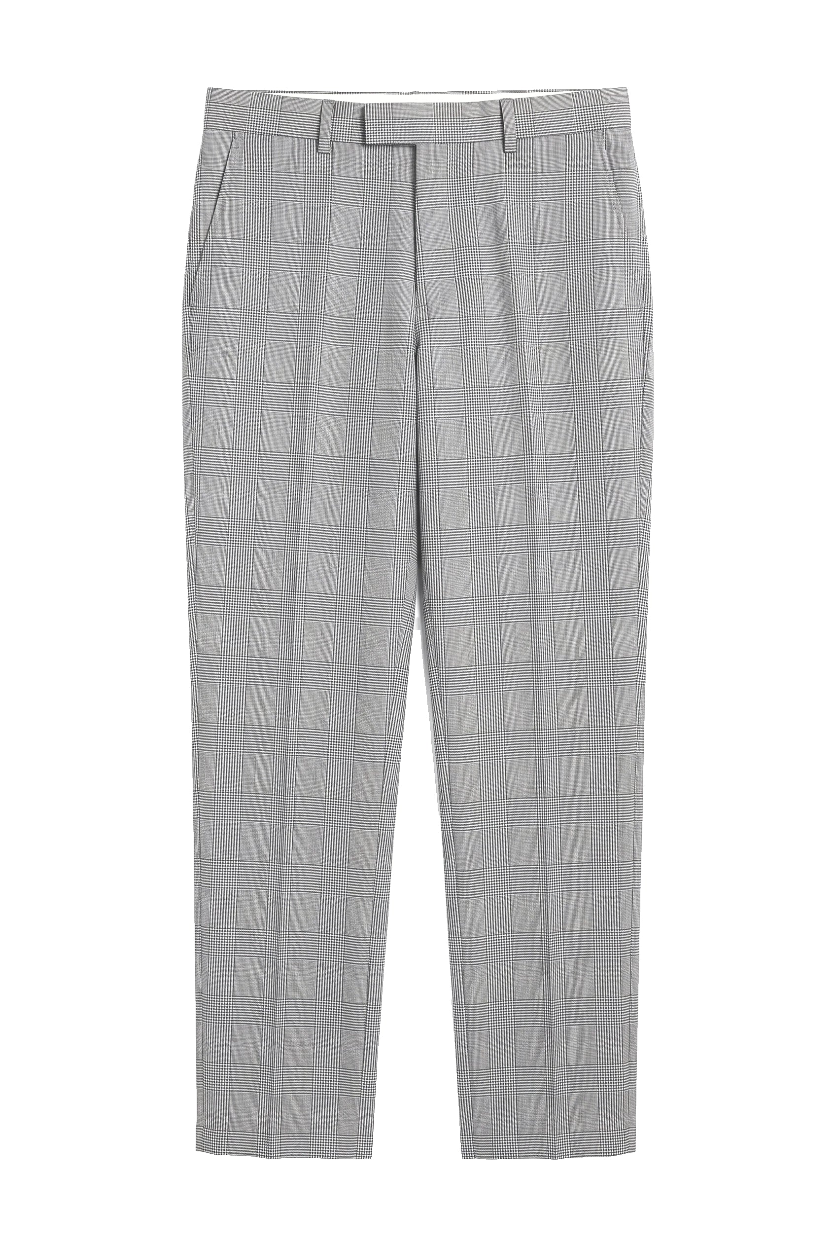 Hugo - Men's Check Grey Trouser