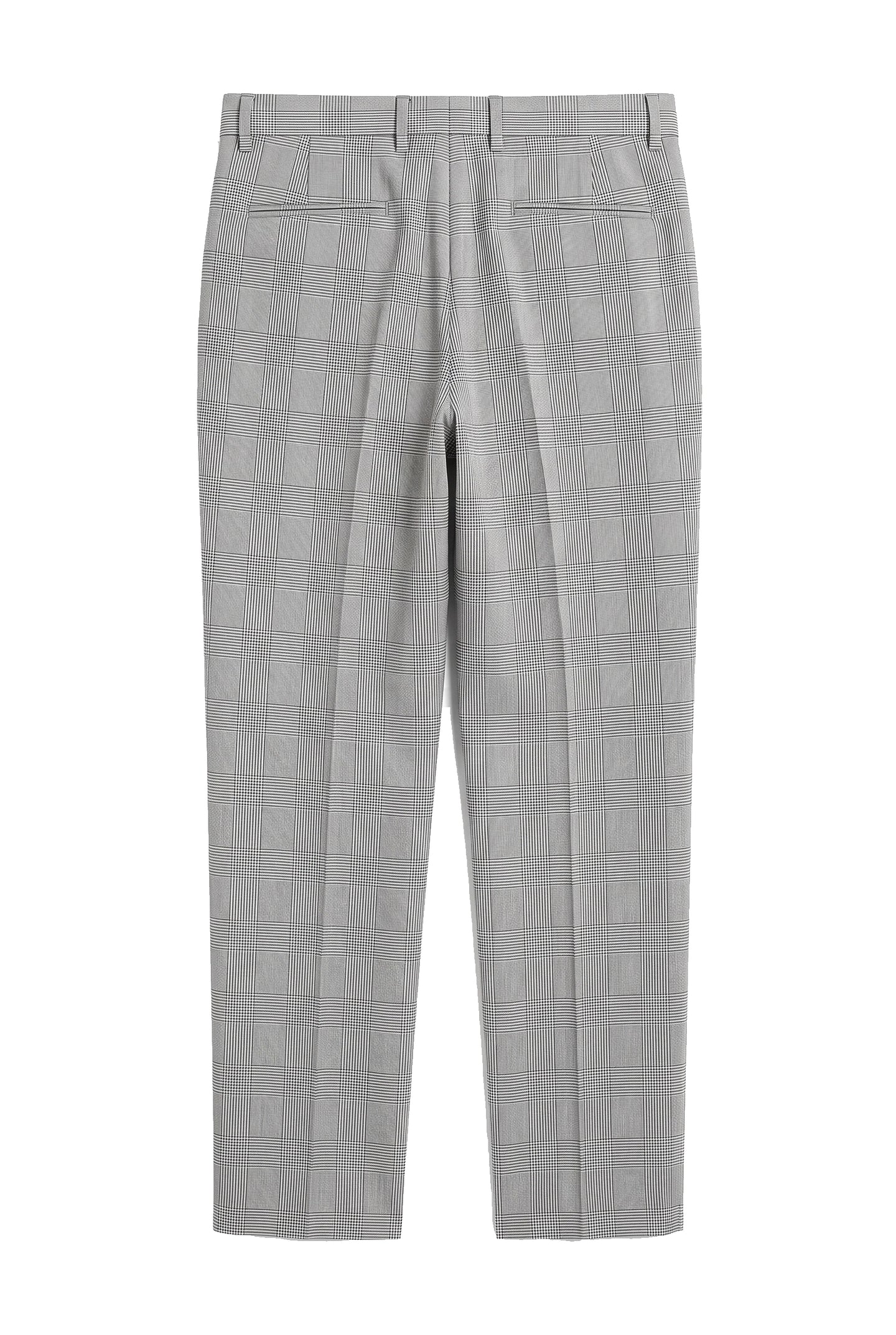 Hugo - Men's Check Grey Trouser